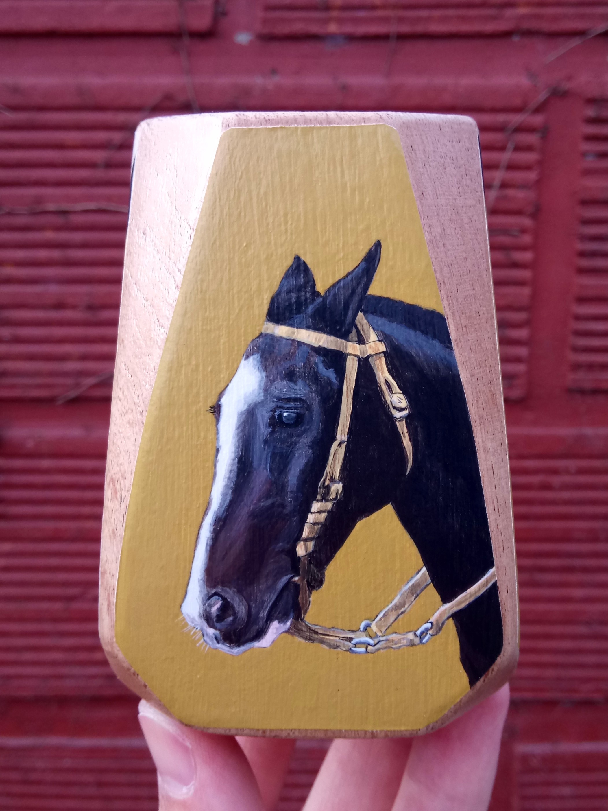 Imagen de Mate Caballo Negro ocre