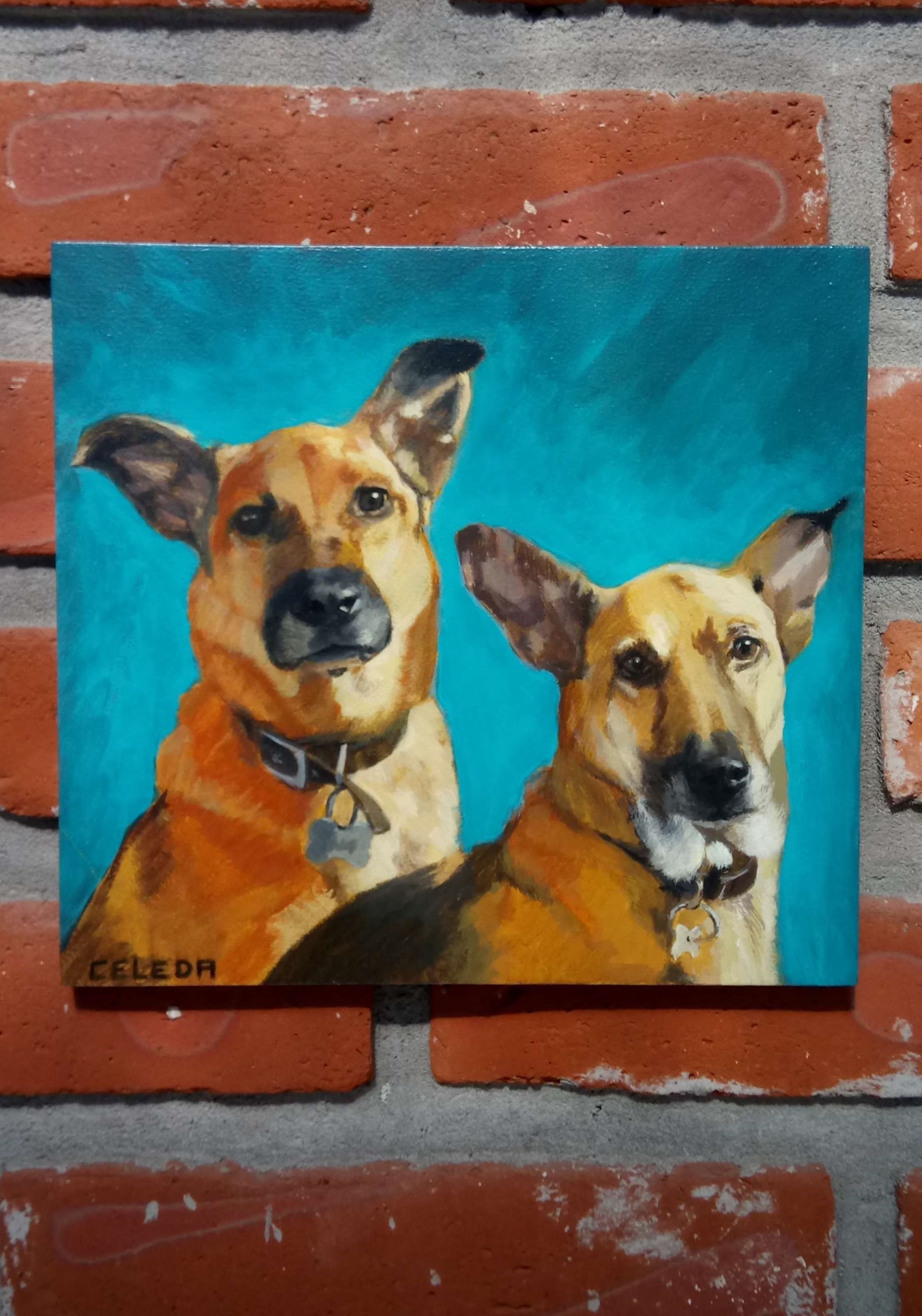 Imagen de Cuadro Retrato Dúo