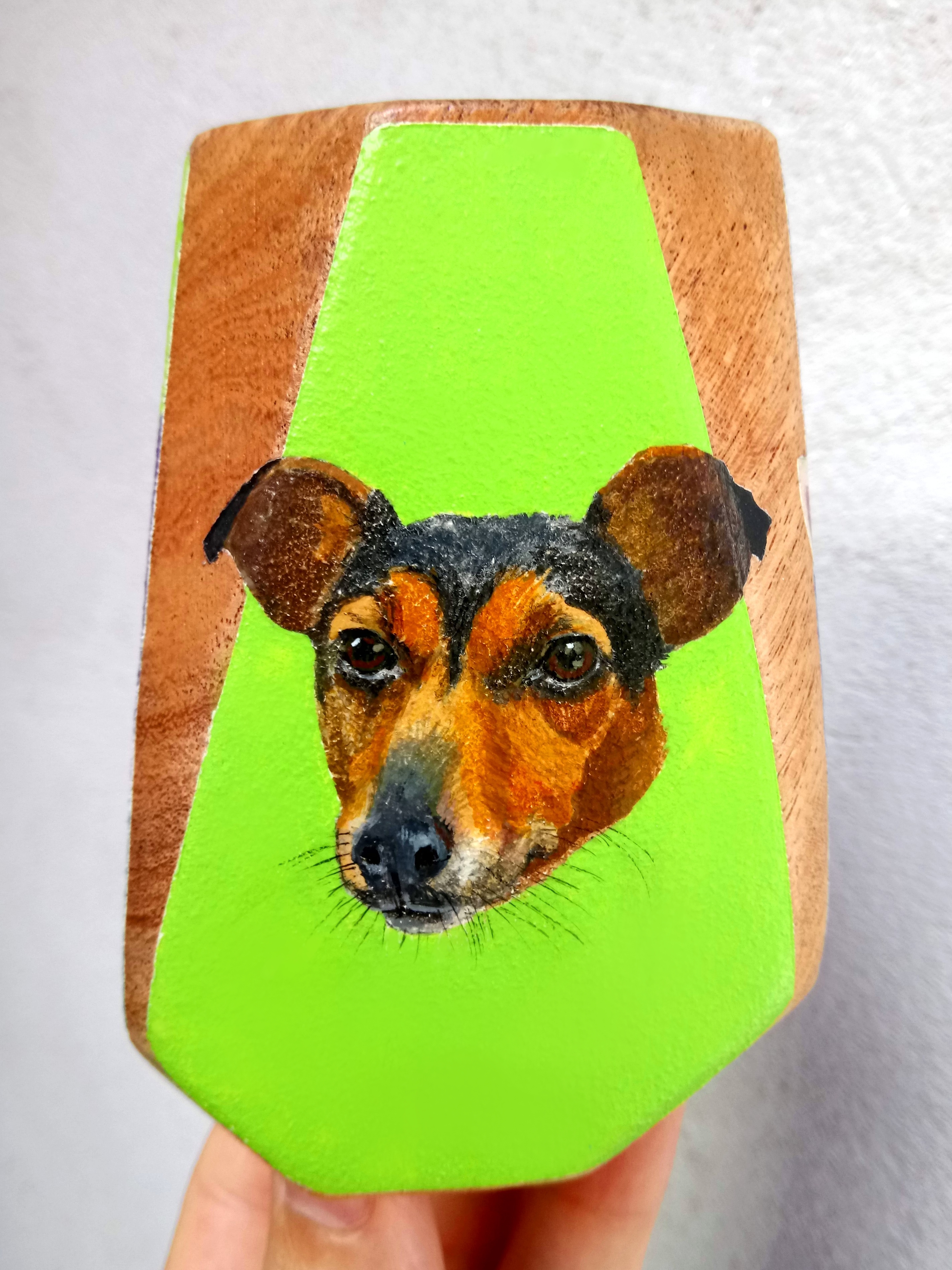 Imagen de Mate Retrato Bodeguero Verde